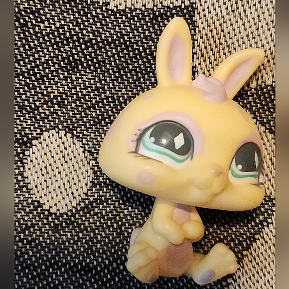 Littlest Pet Shop LPS Figure Hasbro Dwarf Rabbit #471 From Pet Nooks Set - Picture 3 of 10